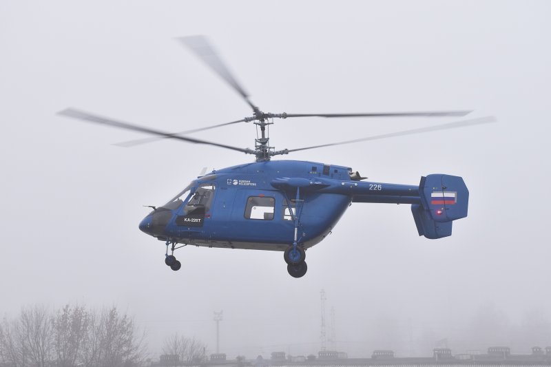 Первый полет ка-226т
