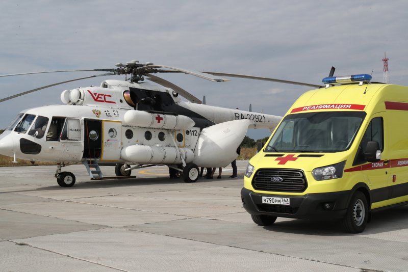 Вертолет ми-8 санавиация