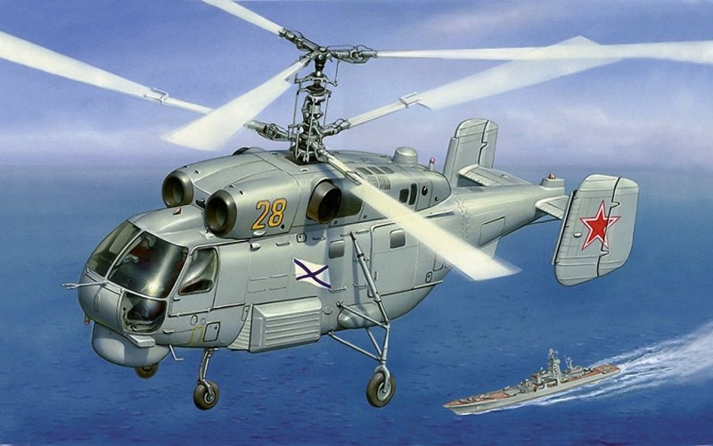 Противолодочный вертолет ка-27