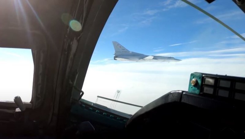 Ту 22 над черным морем