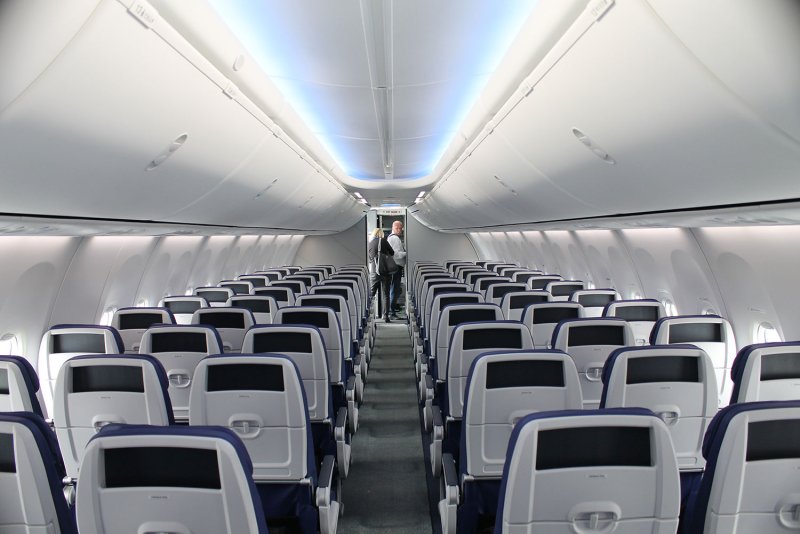 Boeing 737 Max 9 салон