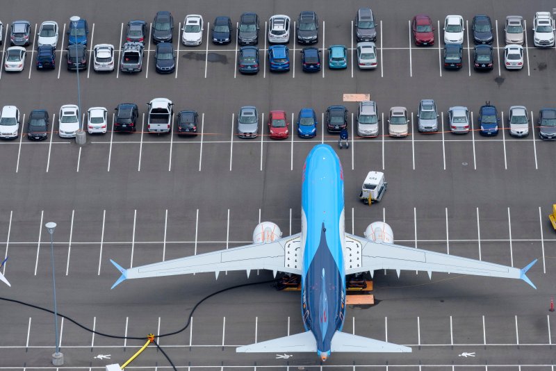 Стоянка Боинг 737 Макс