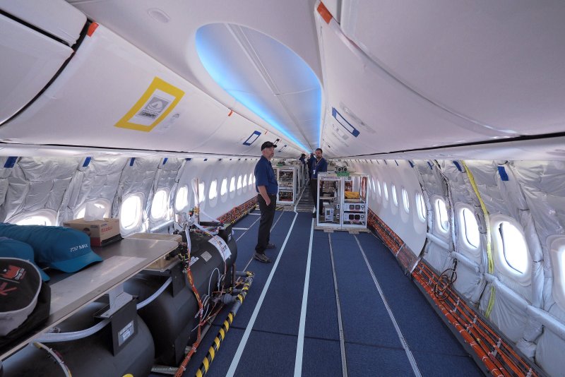 Боинг 737 Макс 8 салон