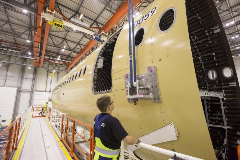A350 фюзеляж