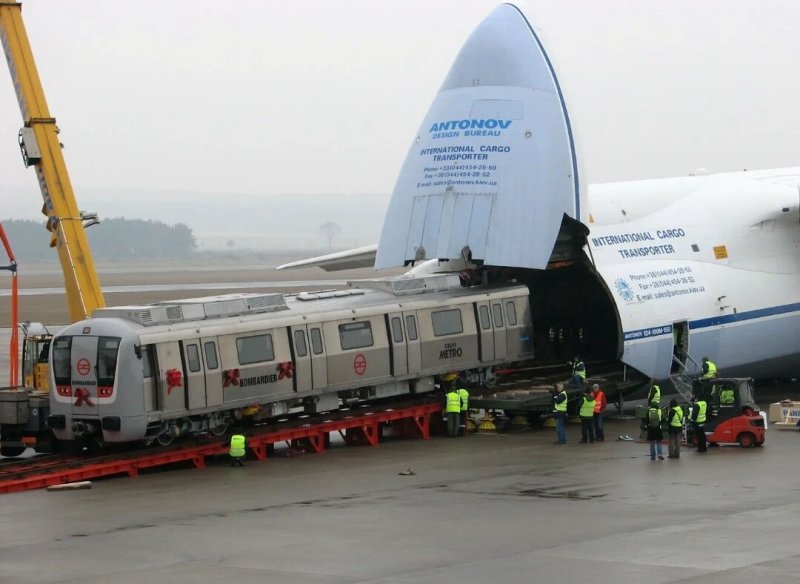 АН-225 Мрия загрузка