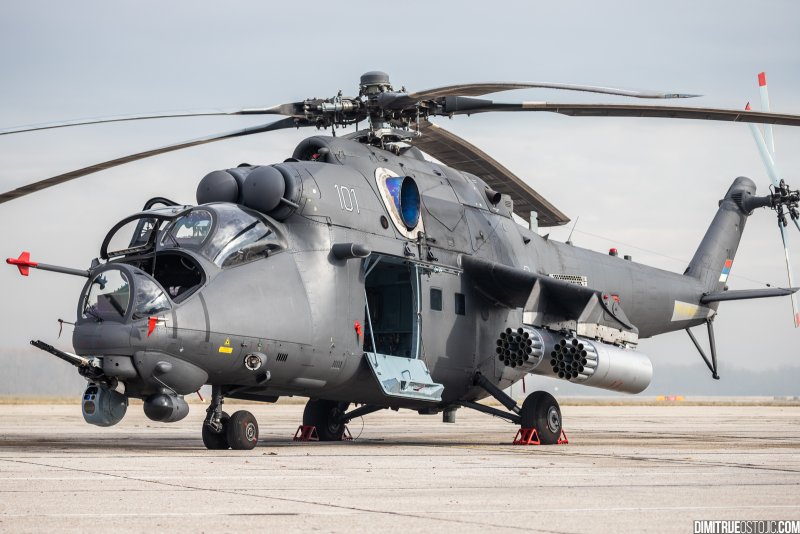 Ми-35п вертолет