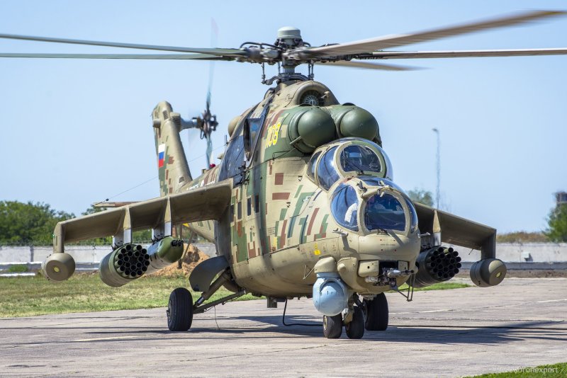 Ми-35п вертолет