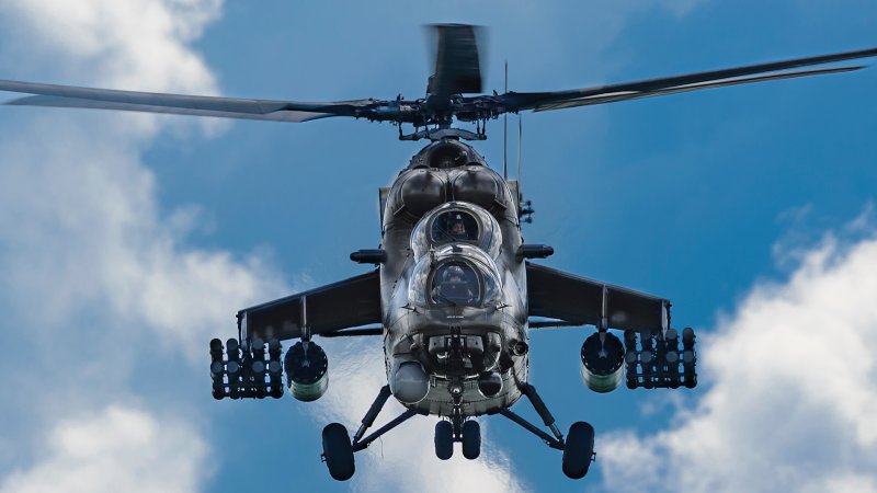 Ударный вертолет ми-35п