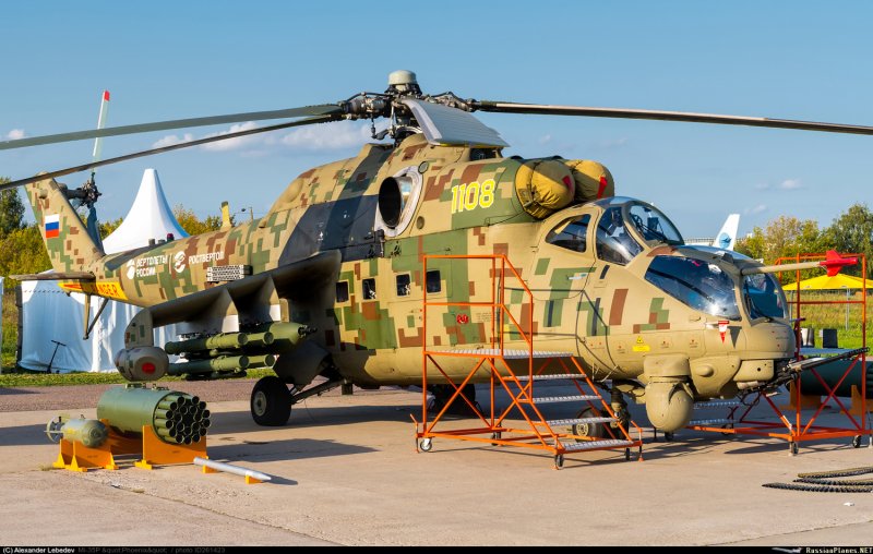 Ударный вертолет ми-35п