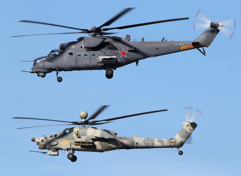 Ми-35 вертолет