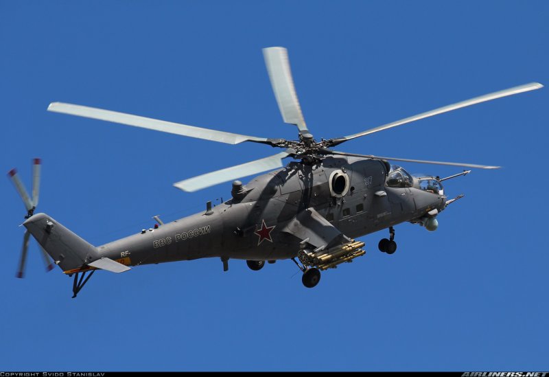 Ми-35 вертолет