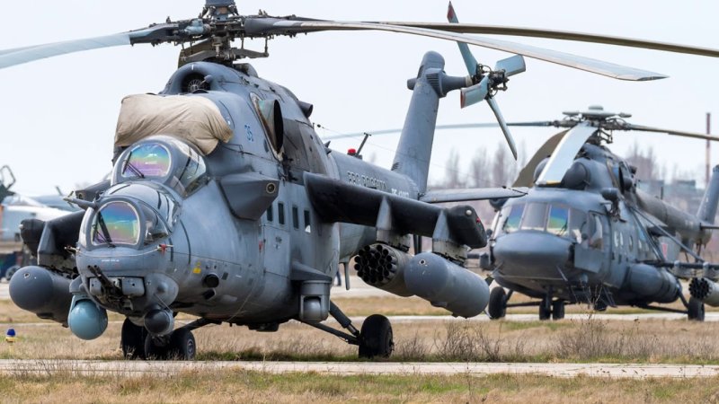 Ударный вертолёт ми-35м