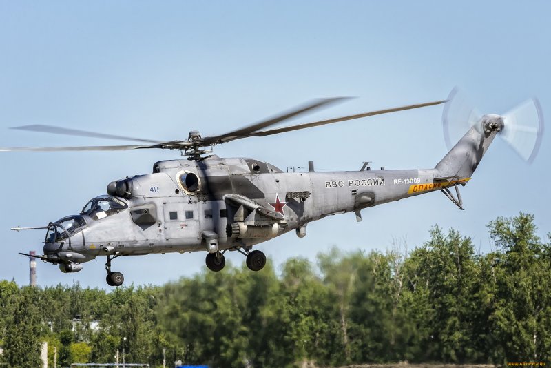 Ударный вертолет ми-35п