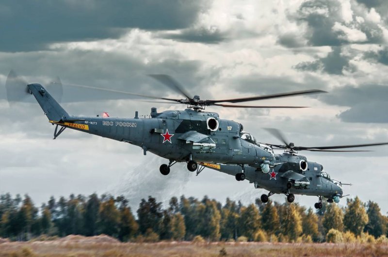 Ми-35м вертолёт