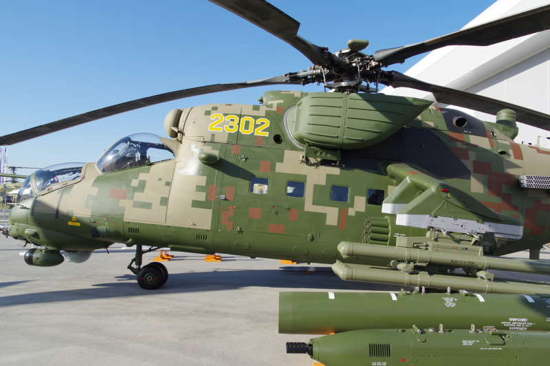 Ми-35мс армейский ударный вертолёт