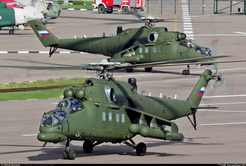 Ми-35мс армейский ударный вертолёт