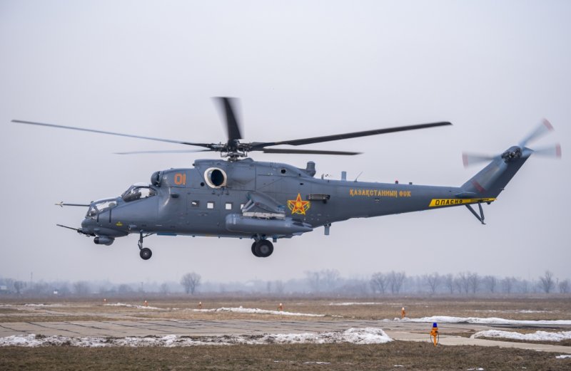 Ми-35 ВВС Казахстана