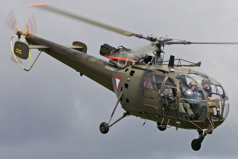 Alouette III В Родезии