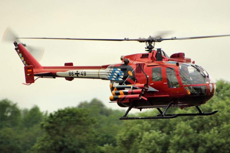 Bo 105 вертолет