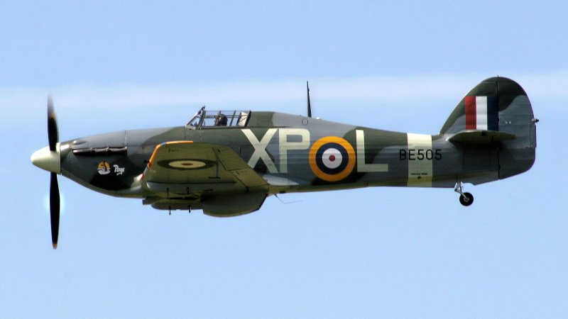 Hawker Hurricane истребители второй мировой войны