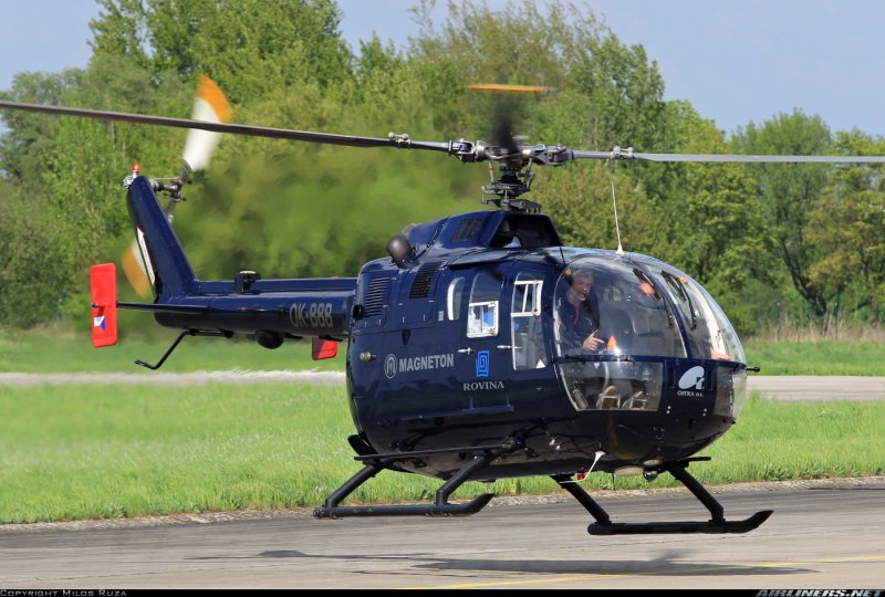 Bo 105 вертолет