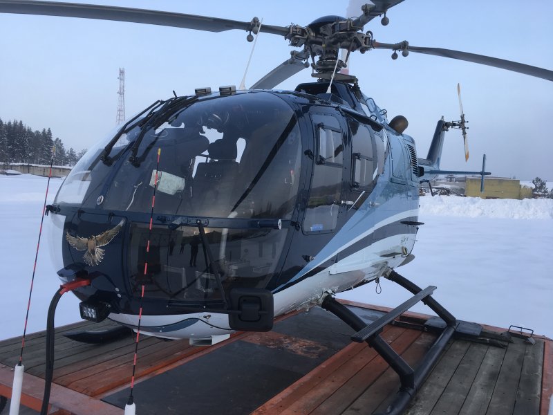 Bo-105 Helicopter