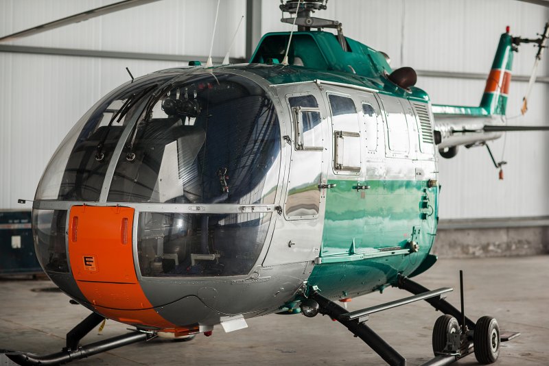 Модель и миниатюра bo-105