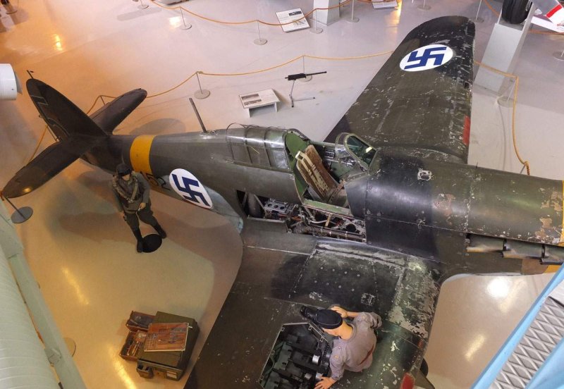 Hurricane MK 1 late ВВС Финляндии
