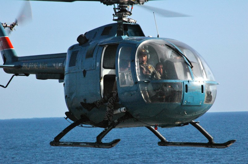 MBB bo-105 черный
