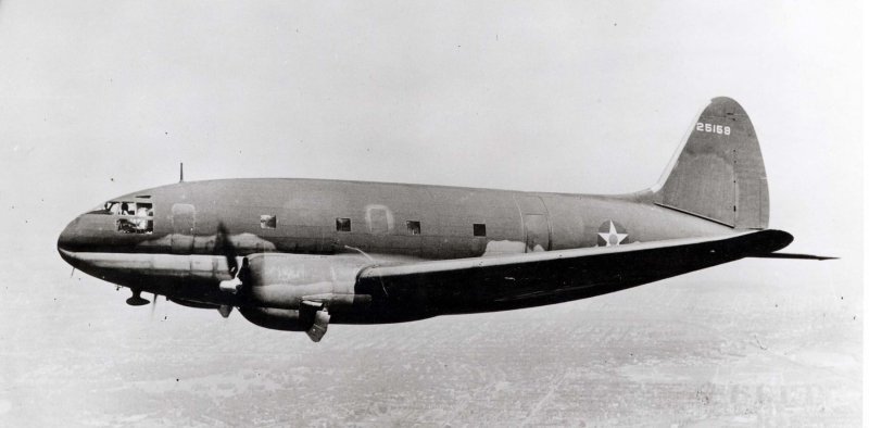 Самолёт Curtiss c-46 Commando
