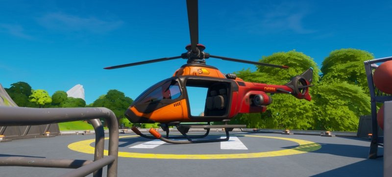 Fortnite вертолет