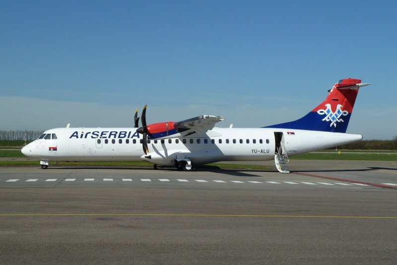 Ju 189 ATR ATR 72 выполняется Air Serbia
