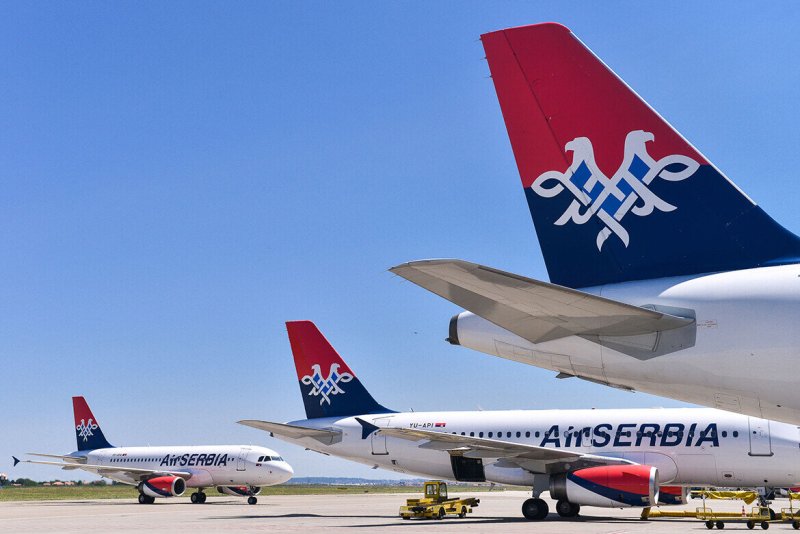 Air Serbia Москва Белград