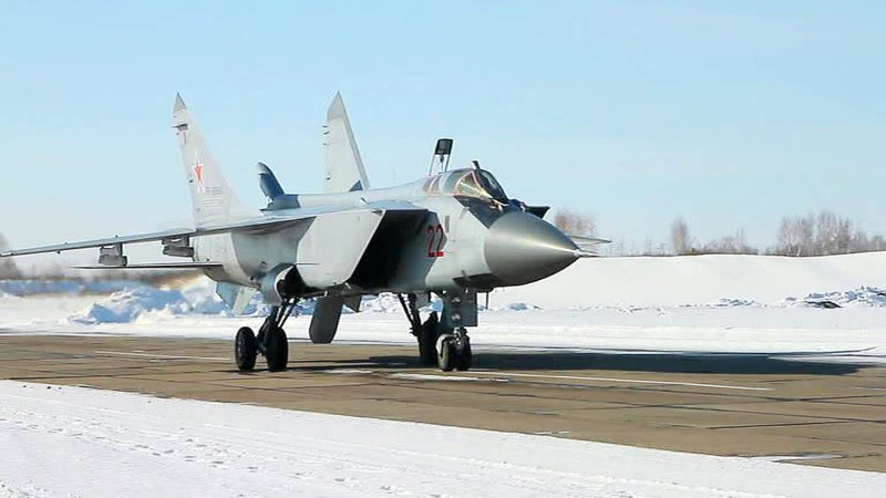 Звено истребителей миг 31