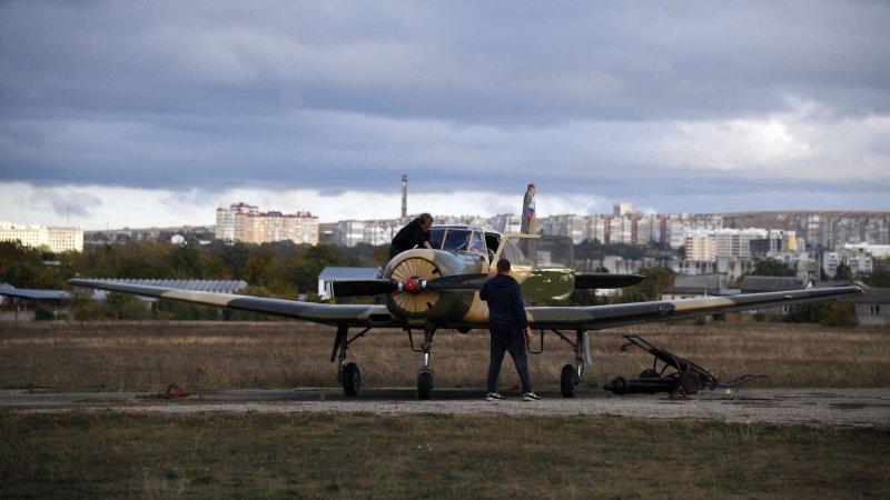 Военный аэродром Симферополь