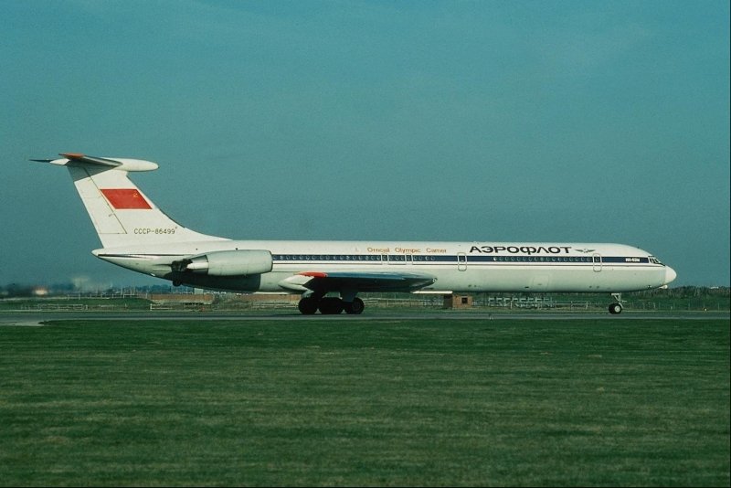 Ил-62 самолёт 86