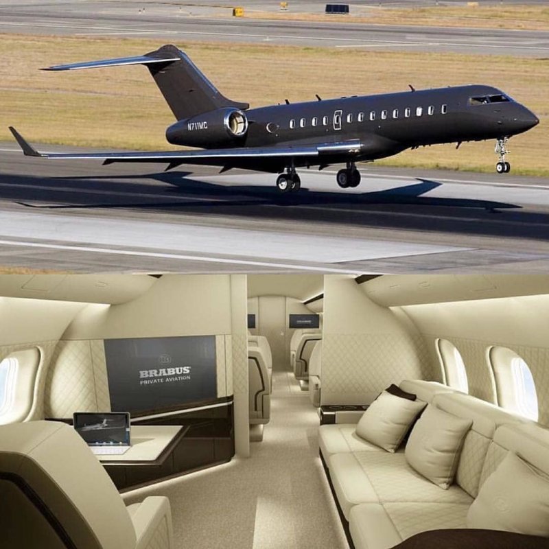 Lujo Black Jet черный Boeing-757-200bj