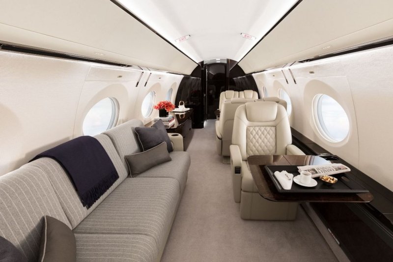 Gulfstream g500 салон