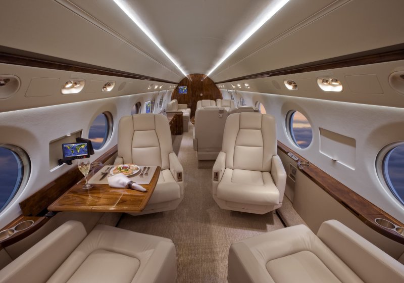 Гольфстрим g550 салон