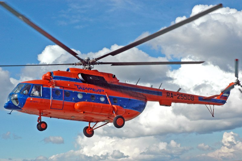 Вертолёт ми-8 Таймыр