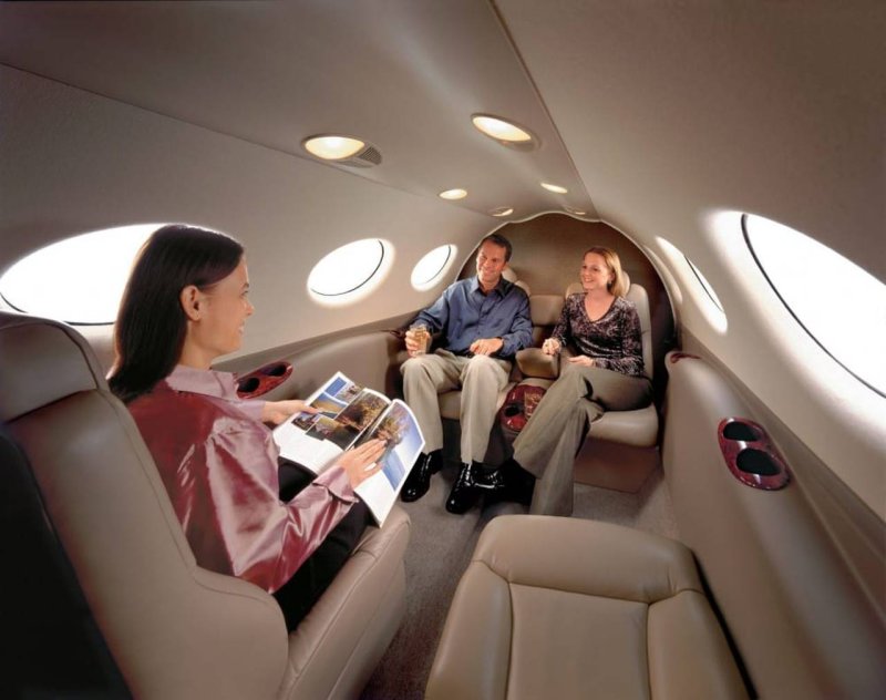 Cessna Citation Mustang Interior