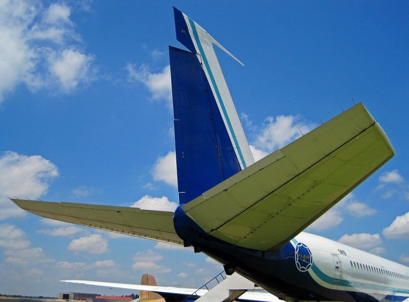 Хвост самолета Боинг 737