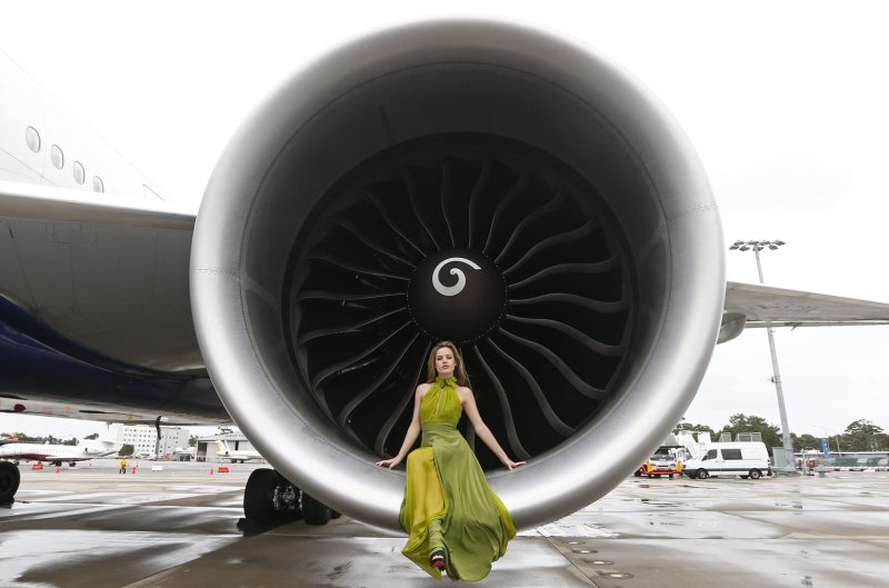 Турбина самолета Боинга 777