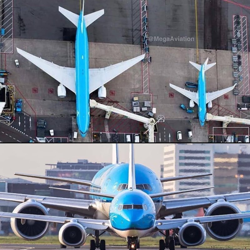 Боинг 777 vs Боинг 737