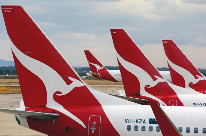Qantas авиакомпания хвост