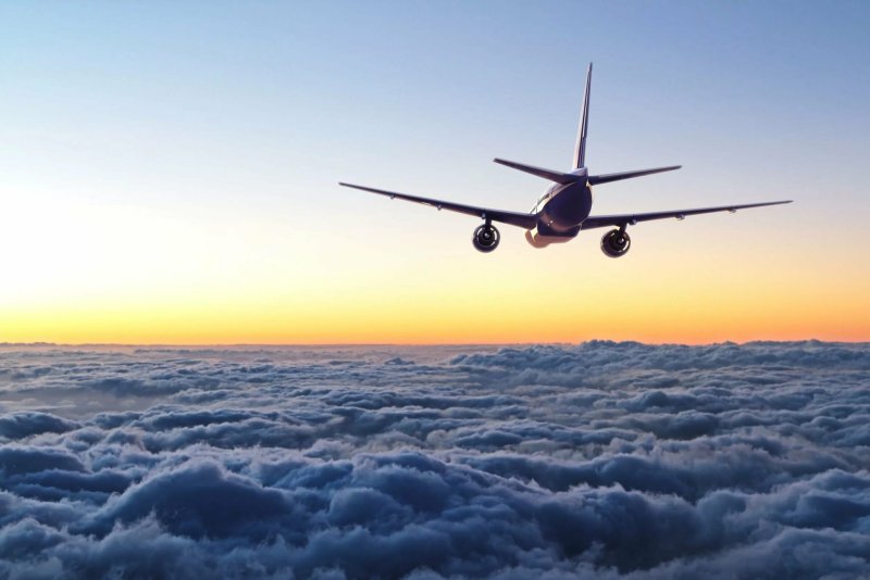 By plane
