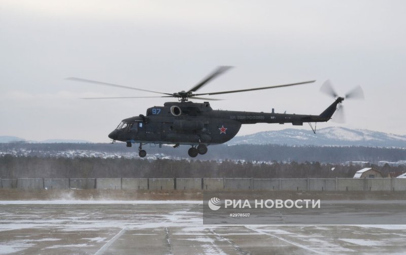 Арктический вертолет ми-8амтш-ва
