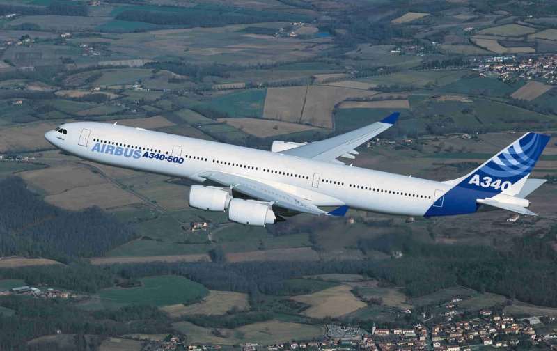 Самолёт Аэробус а340
