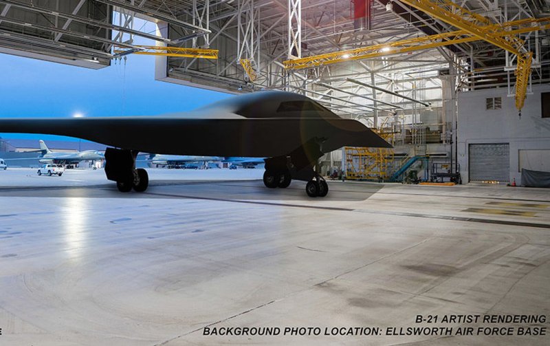 Бомбардировщик b-21 Raider