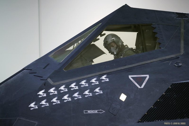F117 Nighthawk камуфляж